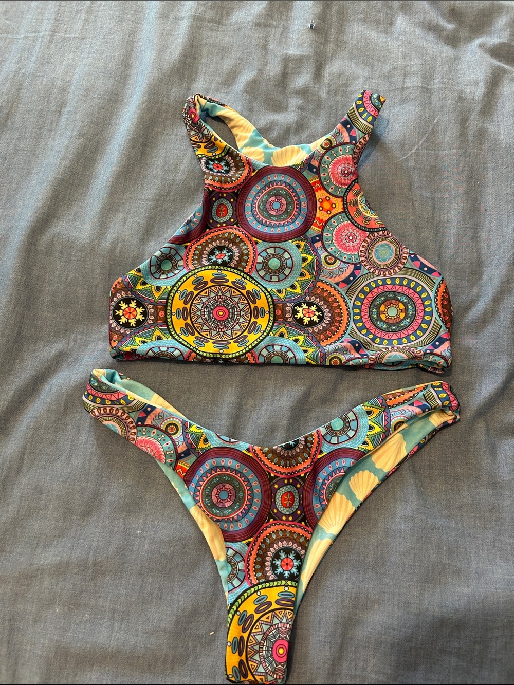Moana Bikini Treasure reversible Swim Set